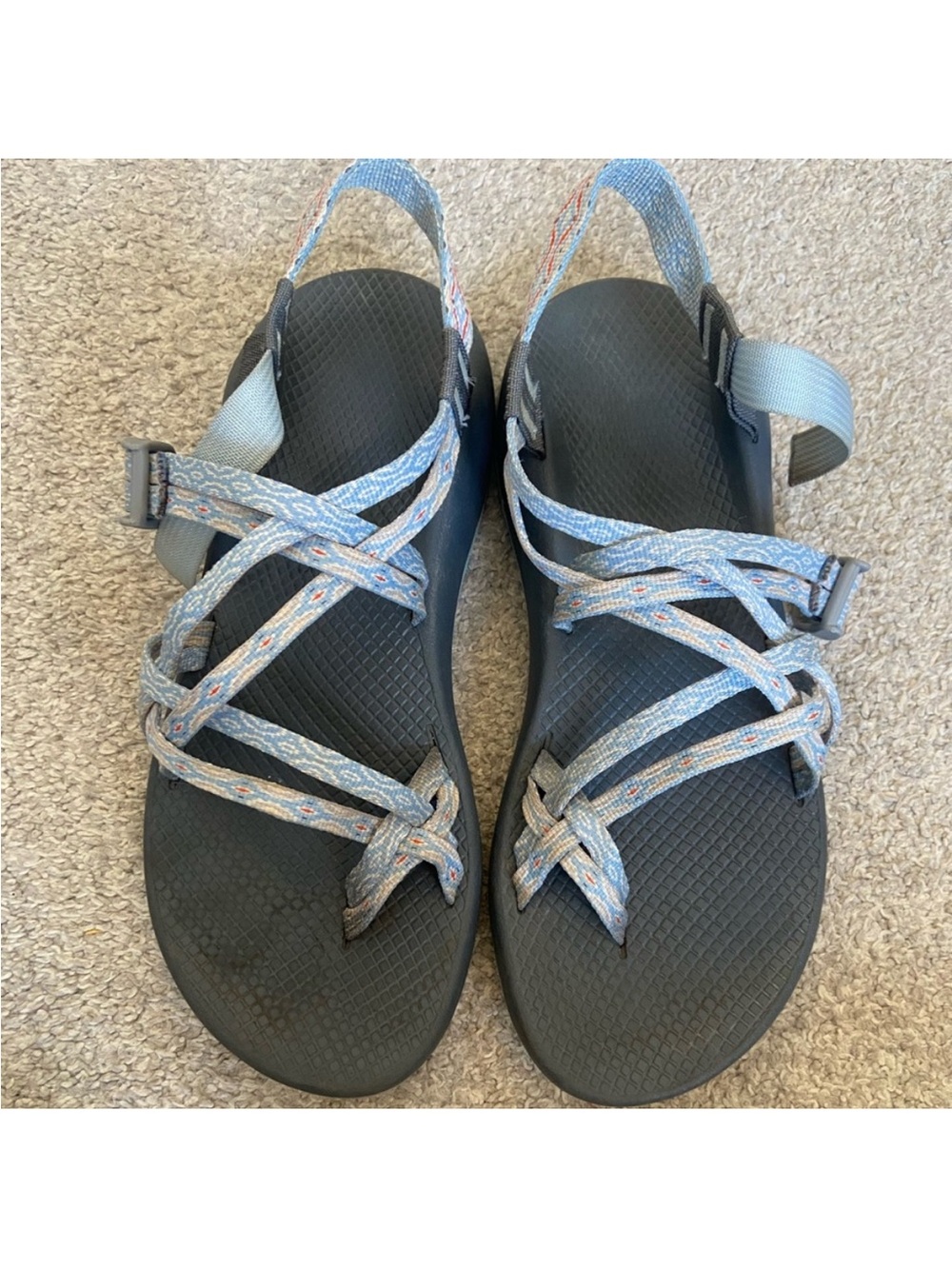 Chaco Light Blue Strap Sandals